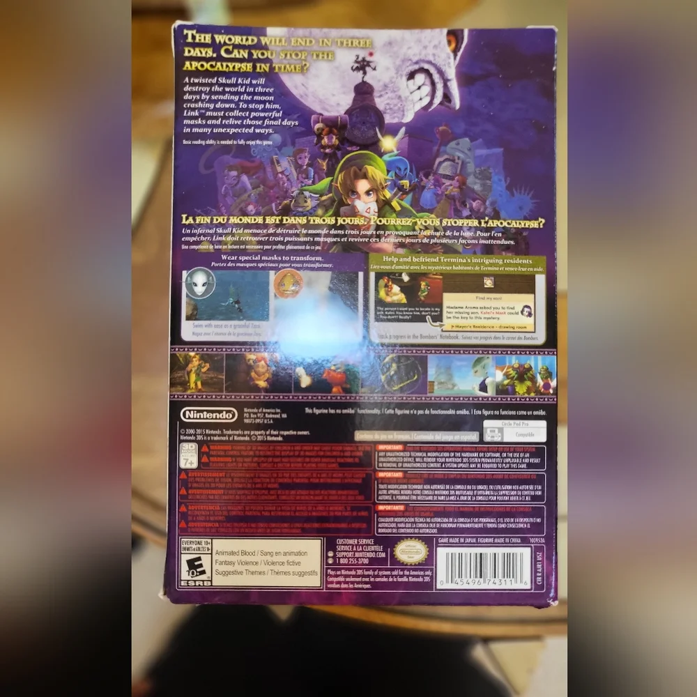The Legend of Zelda: Majora's Mask 3D Limited Edition NIB